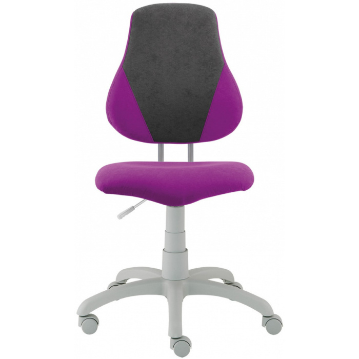 detská rostuca stolička FUXO V-line fialovo-šedá
