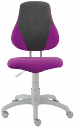 detská rostuca stolička FUXO V-line fialovo-šedá