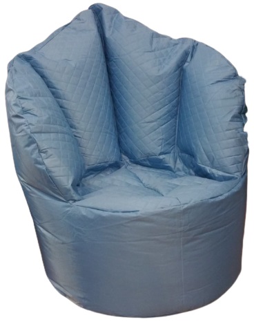 Sedací pytel Big Queen Chair modrý,č.AOJ255 gallery main image