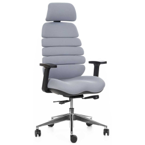 kancelárska stolička SPINE sivá s PDH