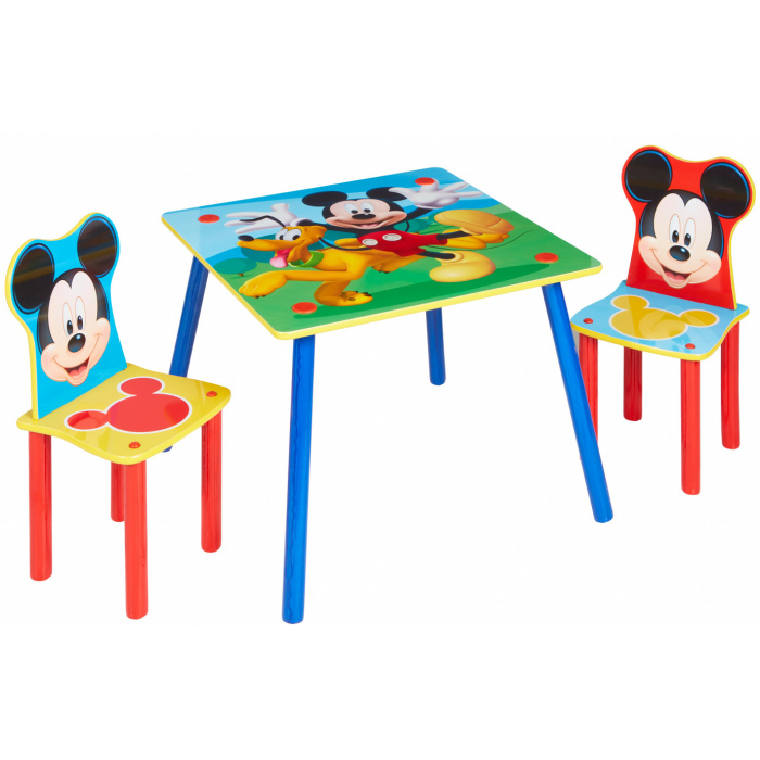 Detský stôl s stoličkami Mickey Mouse