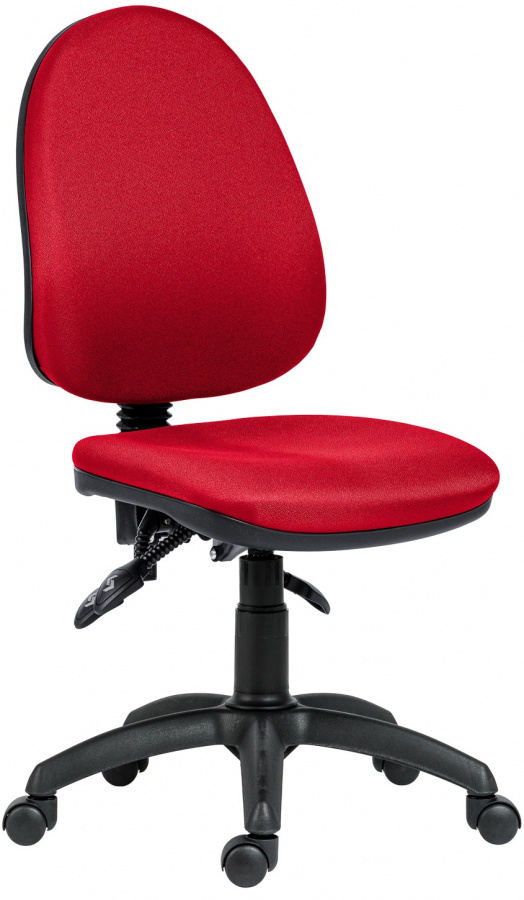 kancelárska stolička PANTHER ASYN D3 červená gallery main image