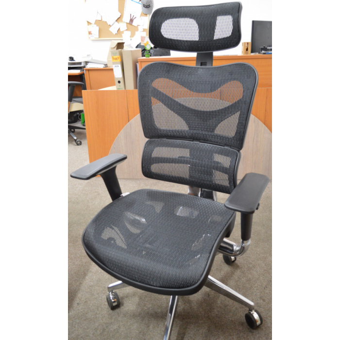 kancelárská stolička ARIES JNS-701, čierna W-11, č. AOJ283