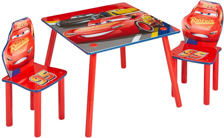 Detský stôl so stoličkami CARS gallery main image