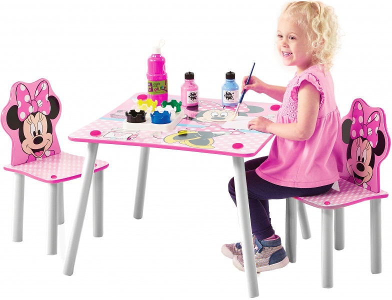 Detský stôl so stoličkami MYŠKA MINNIE gallery main image