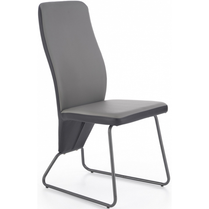 Jedálenská stolička K300 šedo-čierna