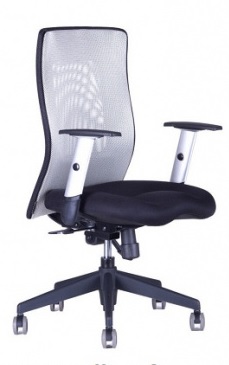 kancelárska stolička CALYPSO XL světle šedá, č. AOJ423S gallery main image