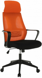Kancelářské křeslo TAXIS, černá/oranžová