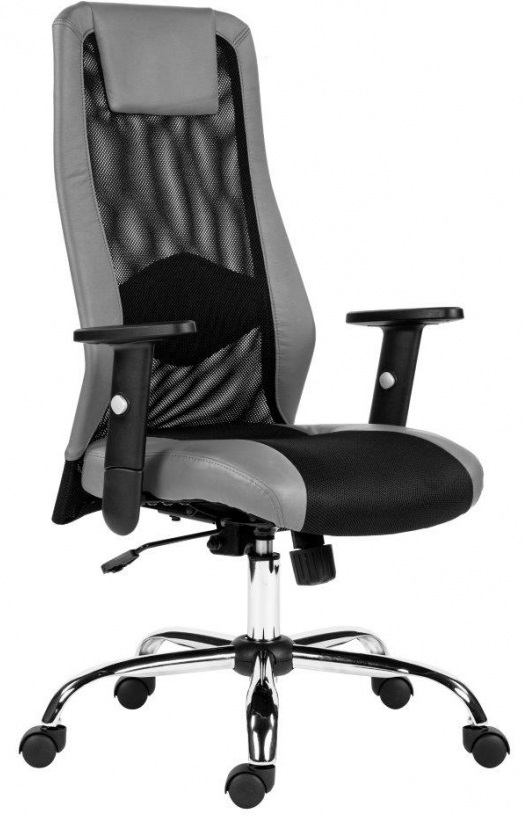 kancelárska stolička SANDER sivá