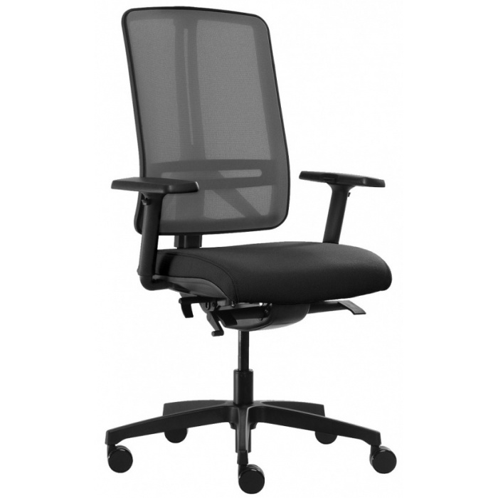 kancelárska stolička FLEXI FX 1104 čierná SKLADOVÁ