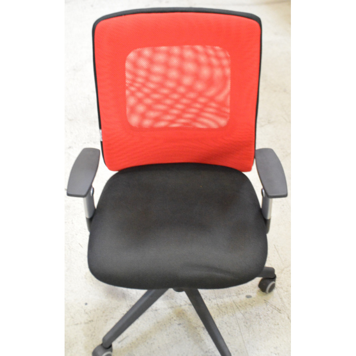 kancelárska stolička LEXA bez podhlavníka, farba červená č.AOJ622