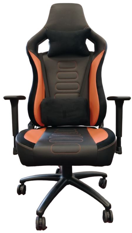 Herní židle černo-oranžová č.AOJ737