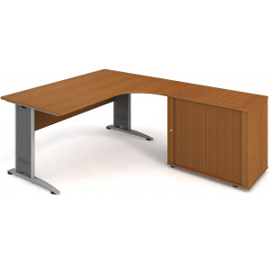 kancelársky stôl CROSS CE 1800 60 HR L
