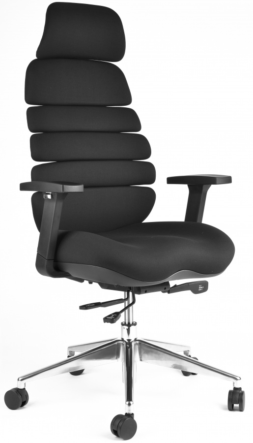 kancelárská stolička SPINE čierna s PDH č.AOJ825S gallery main image