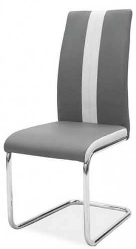 Jedálenská stolička H200 tmavo šedá gallery main image