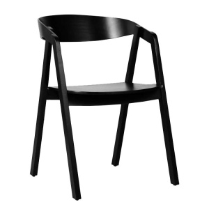 jedálenská stolička GURU černá