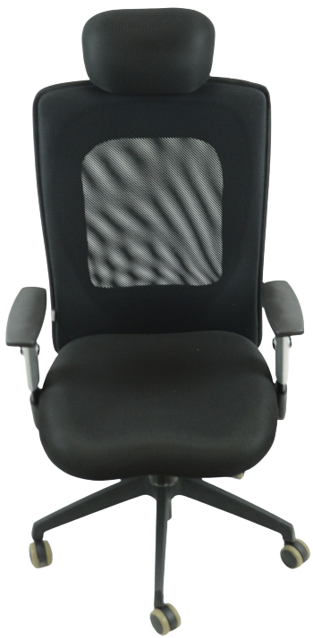 kancelárska stolička LEXA s podhlavníkom, čierna č.AOJ936 gallery main image