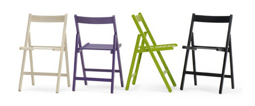 skládací stolička SMART fialová gallery main image