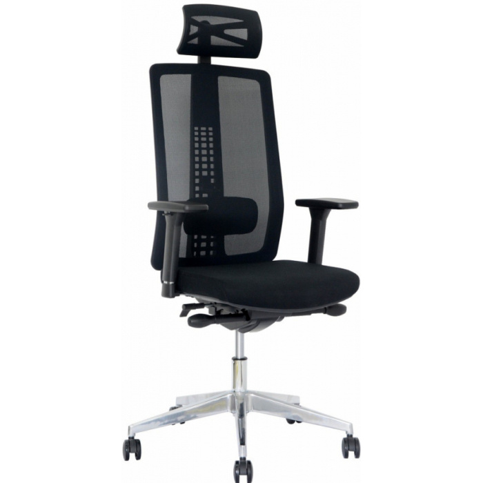 kancelárska stolička Spirit, čierna, č.AOJ1022S