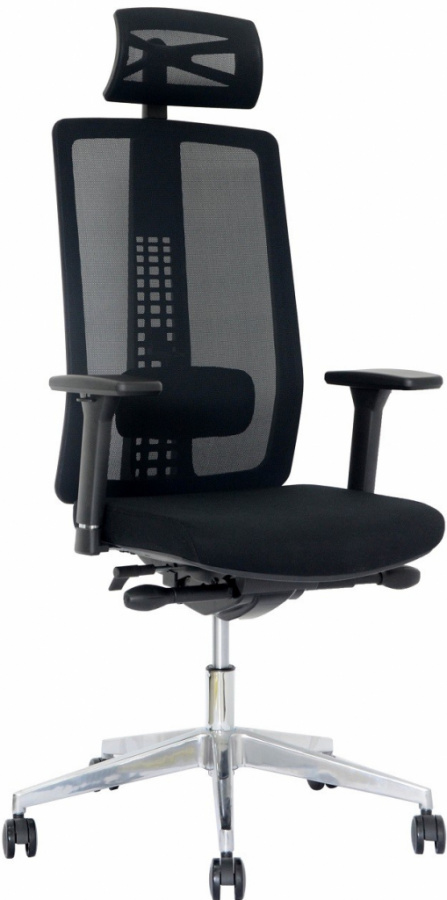 kancelárska stolička Spirit, čierna, č.AOJ1022S gallery main image
