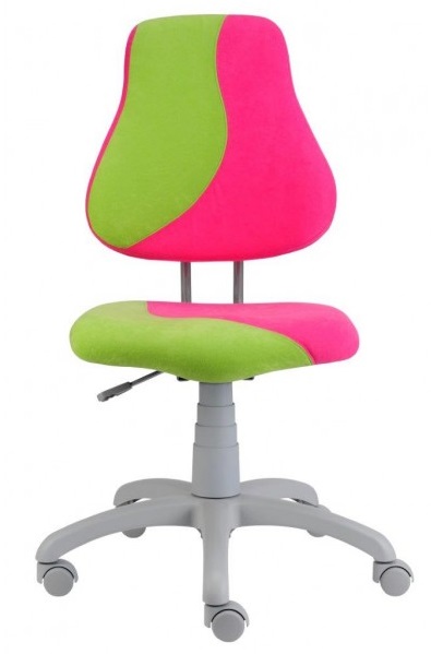detská stolička FUXO S-line růžovo-zelená gallery main image