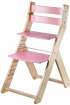 Rastúca stolička SANDY natur/ růžová