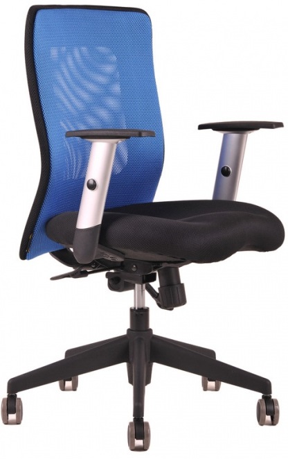 kancelárska stolička CALYPSO modrá gallery main image