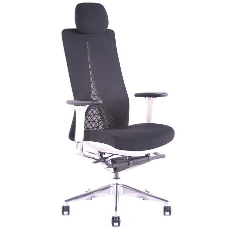 kancelárská stolička EGO white