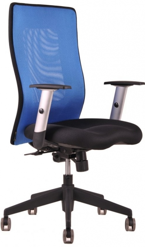 kancelárska stolička CALYPSO GRAND modrá gallery main image