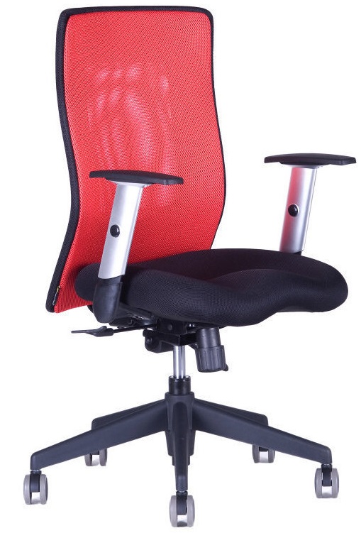 kancelárska stolička CALYPSO XL červená gallery main image