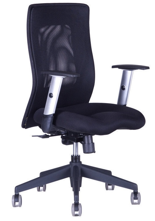 kancelárska stolička CALYPSO XL čierna gallery main image