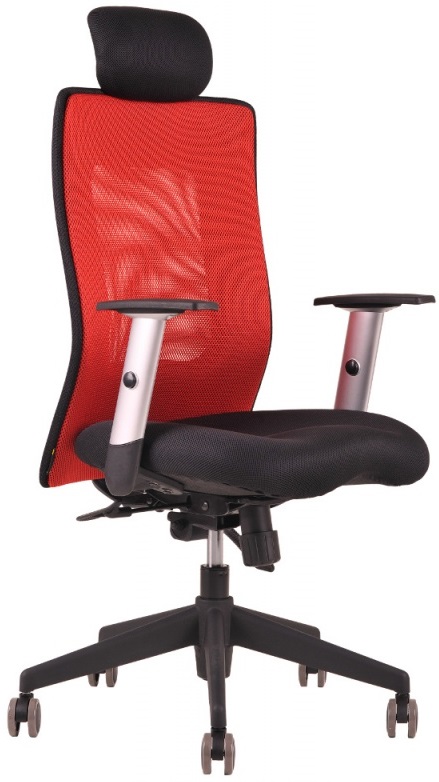 kancelárska stolička CALYPSO XL SP4 červená gallery main image