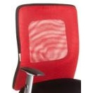 opěrák pro židli CORTE červený