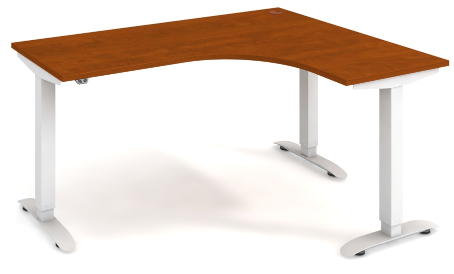kancelársky stôl MOTION Trigon ERGO MST 2 60 L - elektr. nastaviteľný stôl, 160x120 cm gallery main image