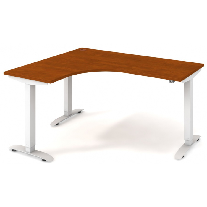 kancelársky stôl MOTION Trigon ERGO MST 2 60 P - elektr. nastaviteľný stôl, 160x120 cm