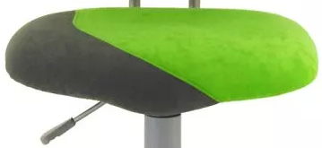 Sedák pre stoličku FUXO S LINE sivo zelený 24/34 gallery main image