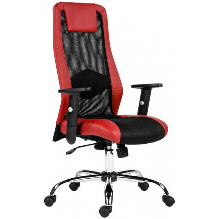 kancelárska stolička SANDER červená, č.AOJ1435
