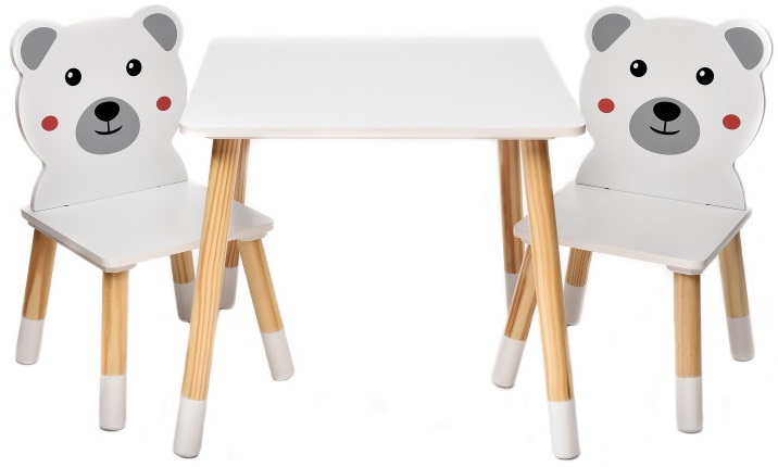 Detský stôl so stoličkami MACKO gallery main image