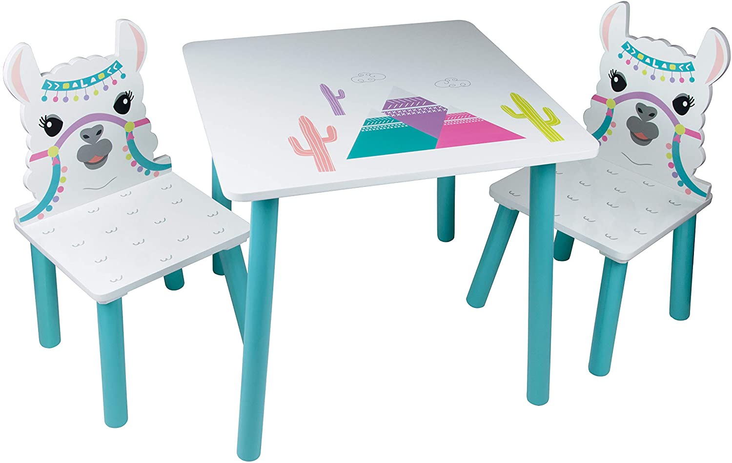 Detský stôl so stoličkami ALPAKA gallery main image