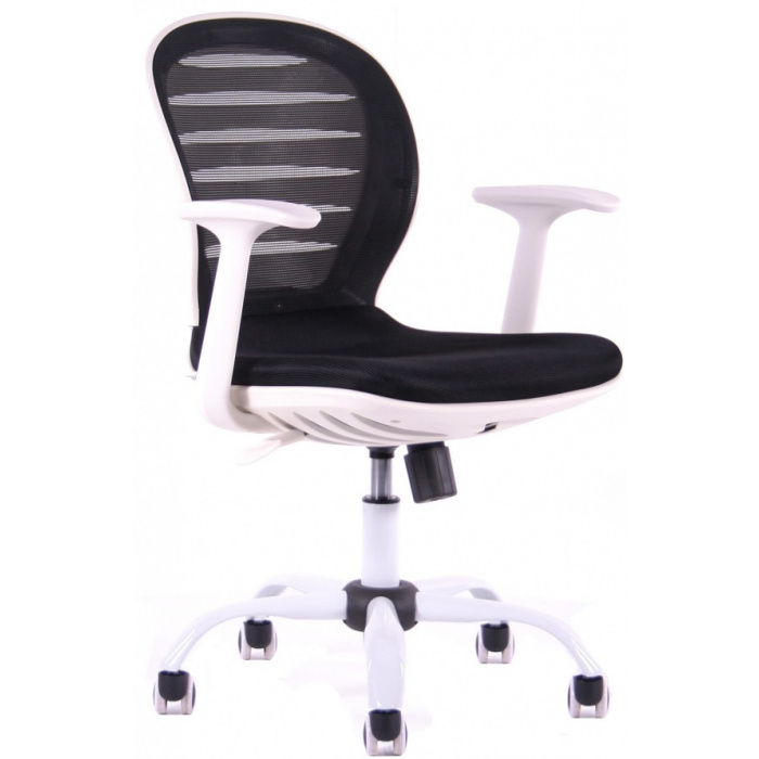študentská stolička COOL W, čierno-biela, č.AOJ1451