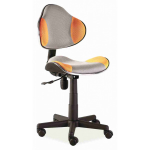 detska stolička Q-G2 šedo-oranžová