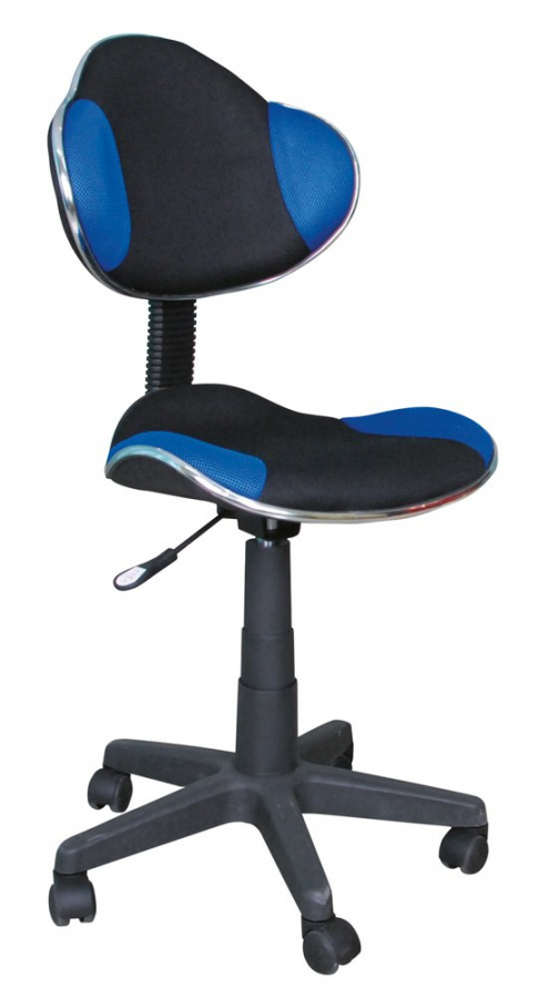 SIGNAL detska stolička Q-G2 čierno-modrá