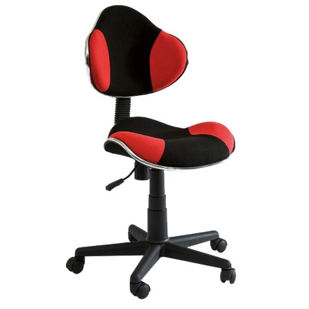 detska stolička Q-G2 čierno-červená