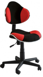 detska stolička Q-G2 čierno-červená gallery main image