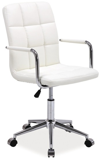 SIGNAL detska stolička Q-022 ekokoža biela