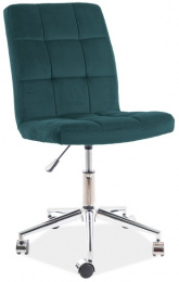 detska stolička Q-020 VELVET zelená