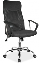 kancelárska stolička Q-025 čierna 2 látková