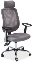 kancelárska stolička Q-118 šedá