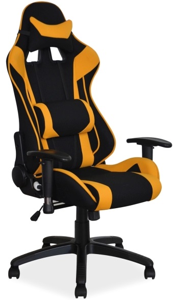 herná stolička VIPER čierno-žltá gallery main image