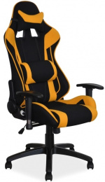herná stolička VIPER čierno-žltá